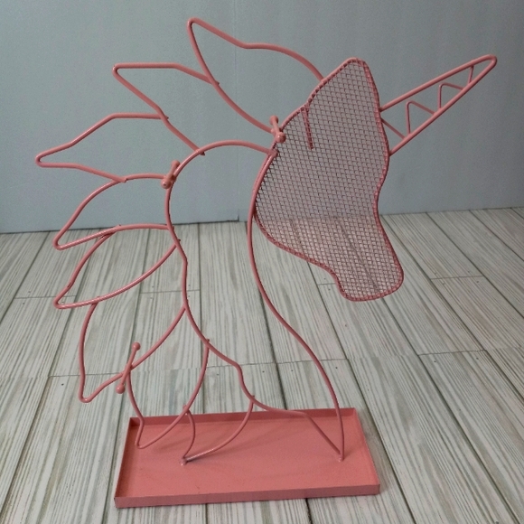 Pink Unicorn Jewelry Organizer Stand Holder - Picture 3 of 5